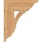 Ekena Millwork Thorton Traditional Smooth Bracket, Western Red Cedar, 5 1/2"W x 18"D x 22"H BKT06X18X22THR01SWR - alternate 3
